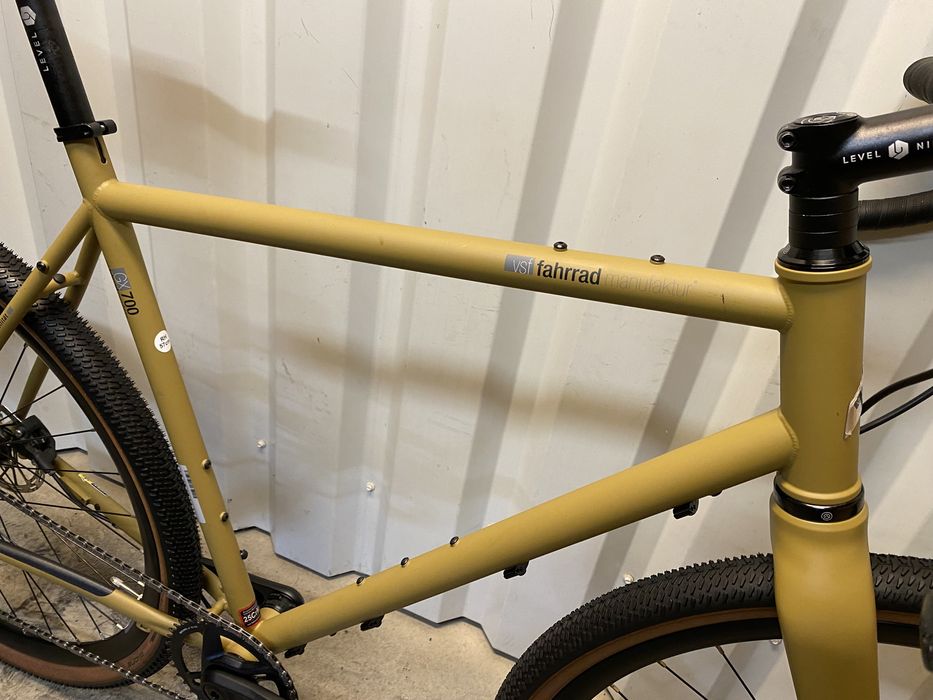 Стан нового Гравійний велосипед CrMo VSF Fahrrad Manufaktur GX700 Sram