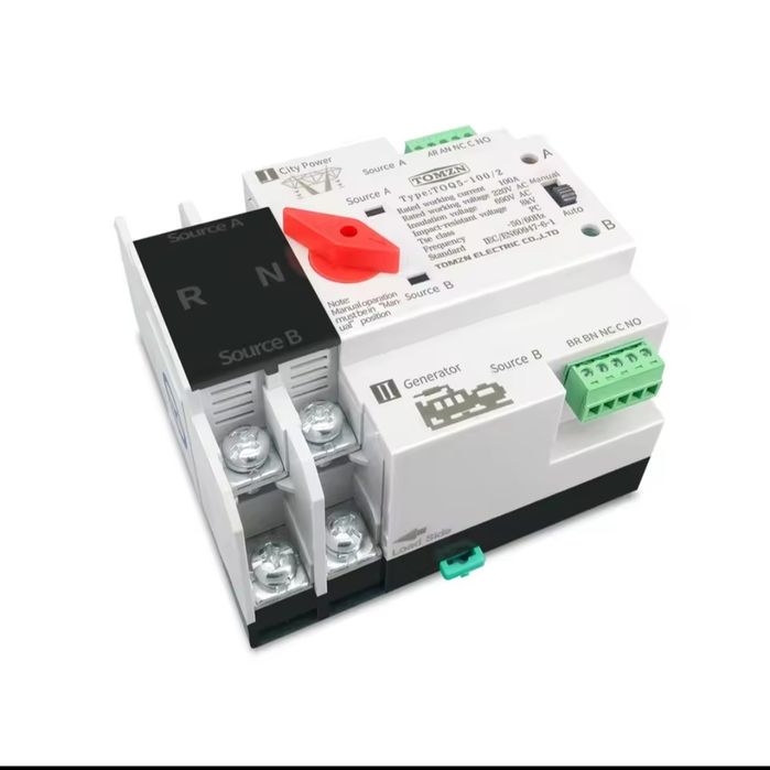 Автомат введення резерву (АВР) Tomzn 125 А