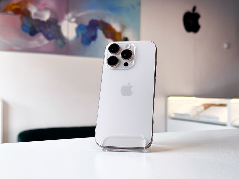 iPhone 16 Pro 128 GB Pustynny Tytan Super Stan Sklep Gwarancja
