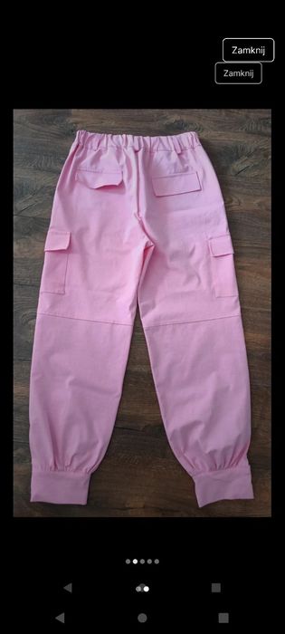 Spodnie bojówki na lato