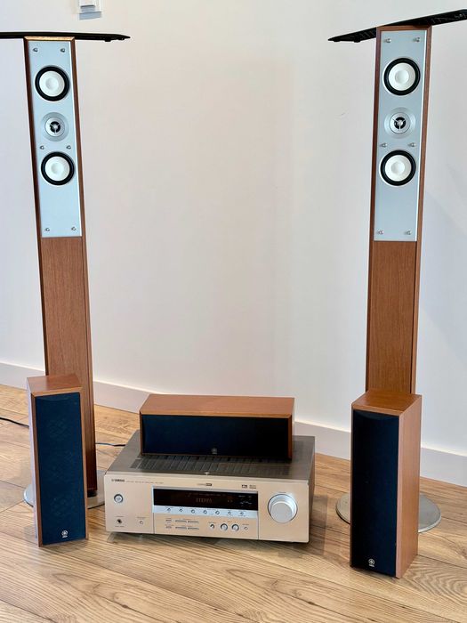 Kino domowe Yamaha RX-V357 kolumny Yamaha NS-125 sprawne