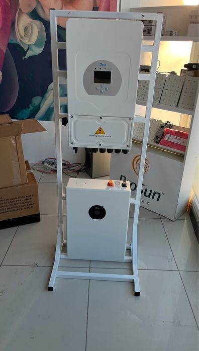 Установка инверторов,аккумуляторов