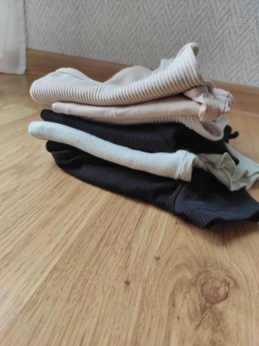 Paka crop topów na lato XS stan bardzo dobry