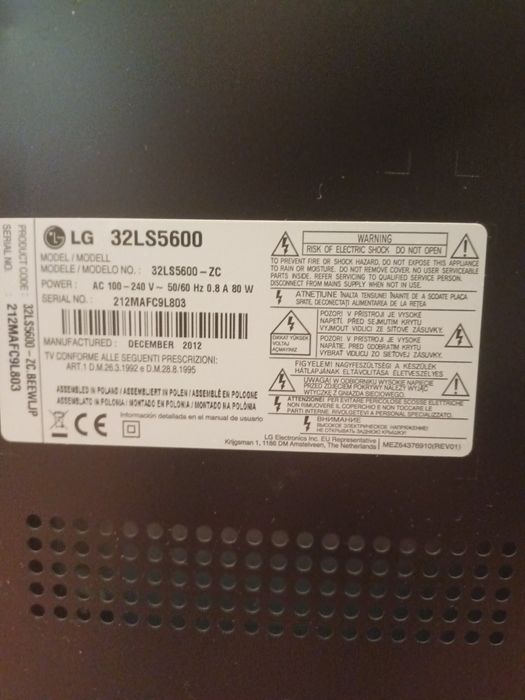 Telewizor LG 32 cale