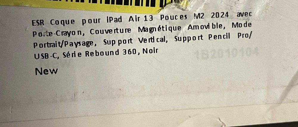 Capa iPad Air 13 polegadas.