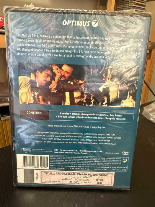 Emir Kusturica – Underground – NOVO – SELADO