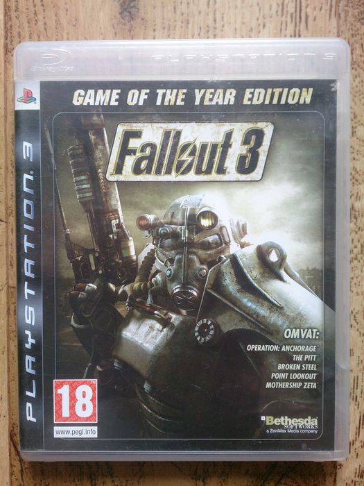 Fallout 3 GOTY PS3 płyta ideał