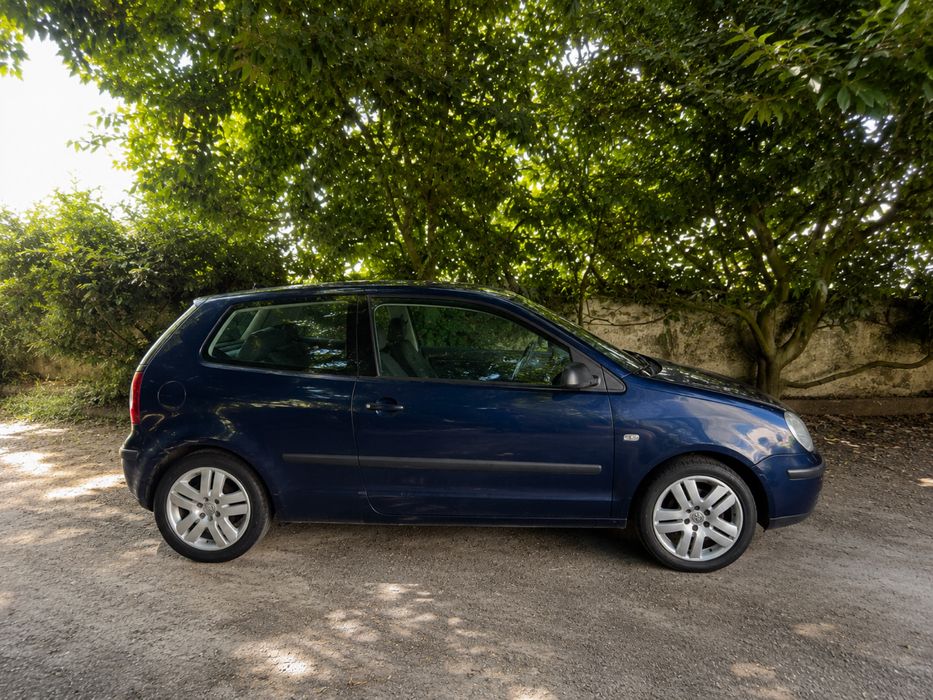 Volkswagen Polo 1.2 Gasolina, 3 portas, azul, económico