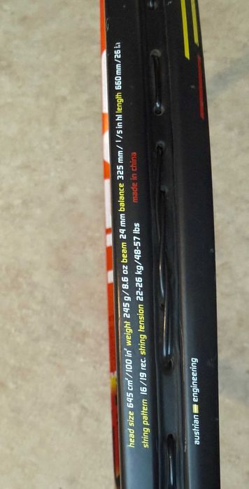 HEAD RADICAL JR  rakieta tenisowa w pokrowcu YONEX
