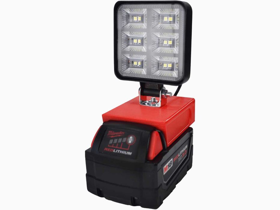 Lampa warsztatowa do baterii milwaukee M18 18V LED HALOGEN ROBOCZY