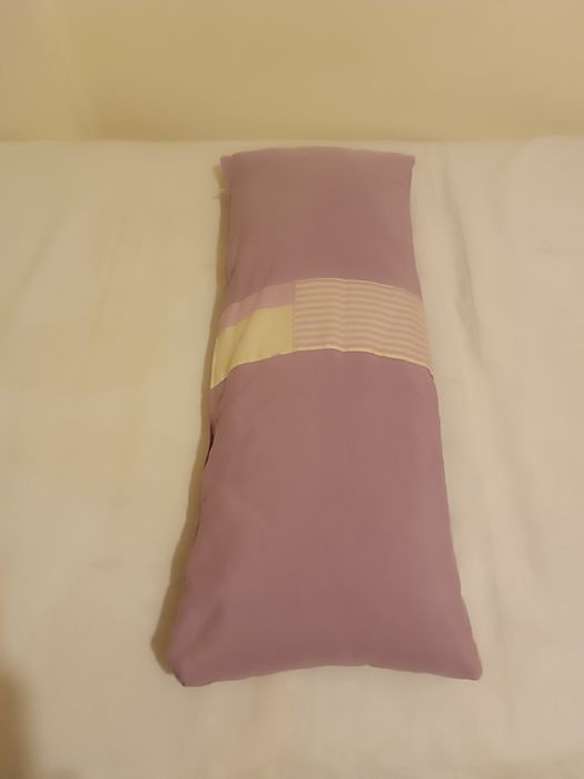 Almofada lilás. Dupla fase. Cama Menina. 50*30 cm