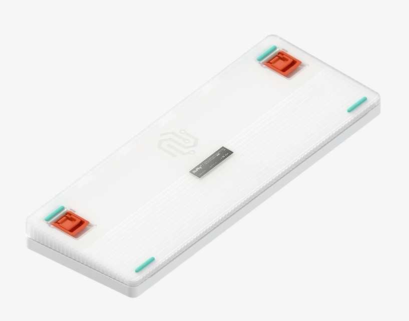 Бездротова механічна клавіатура Nuphy Halo96 V2, Ionic White