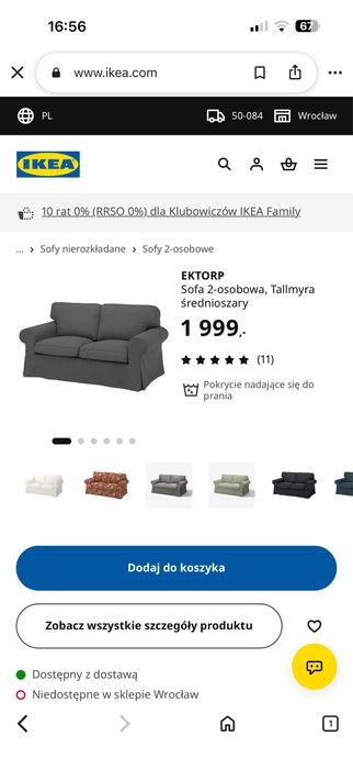 Sofa Ektorp IKEA
