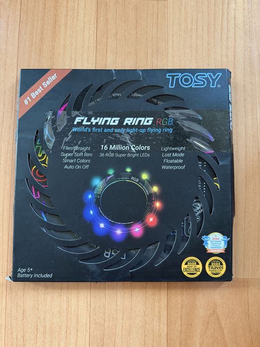Світлодіодне літаюче кільце TOSY Flying Ring RGB (36 LED)
