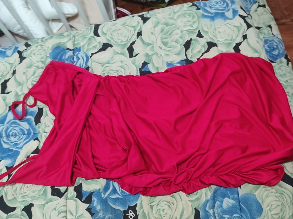 Vestido vermelho ferrari