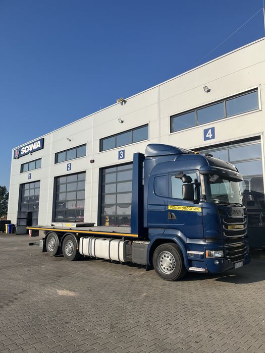 SCANIA R490 Specjalny Platforma Pomoc Drogowa