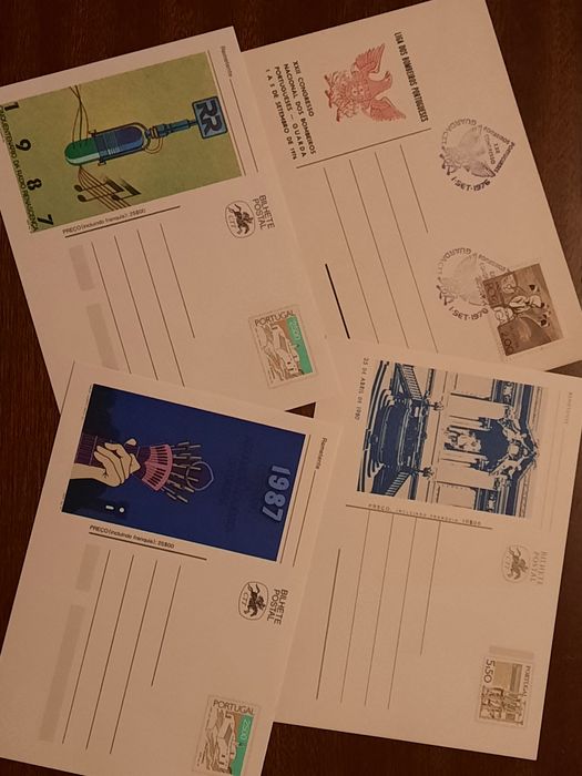 Bilhetes postais antigos diversos