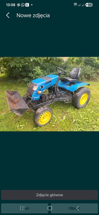 Traktor sam z hydrauliką