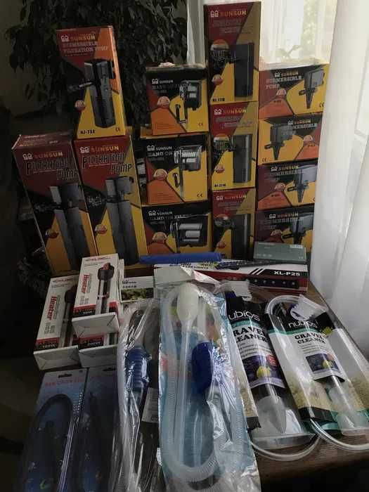 Акваріумні фільтри і помпи нові, Фильтр для аквариума и пруда