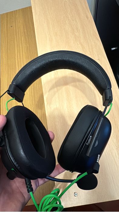 Auscultadores Razer Blackshark V2 X - Preto/Verde
