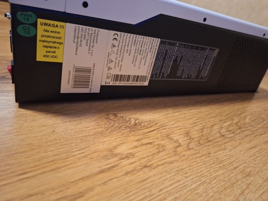 Інвертор сонячний Volt Polska SINUS PRO ULTRA-HV 6000 24/230V