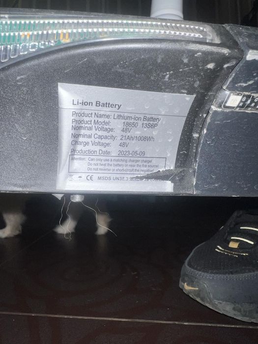 Електросамокат Maraton G-force PRO (1000х2W 48V 21Ah)