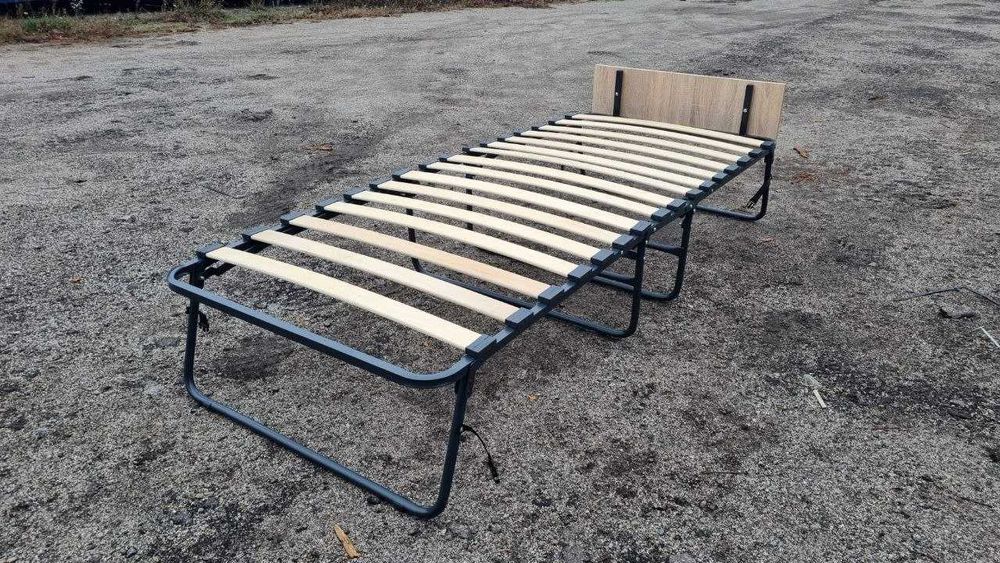 Розкладачка з матрацом ліжко складне розкладушка кровать раскладушка