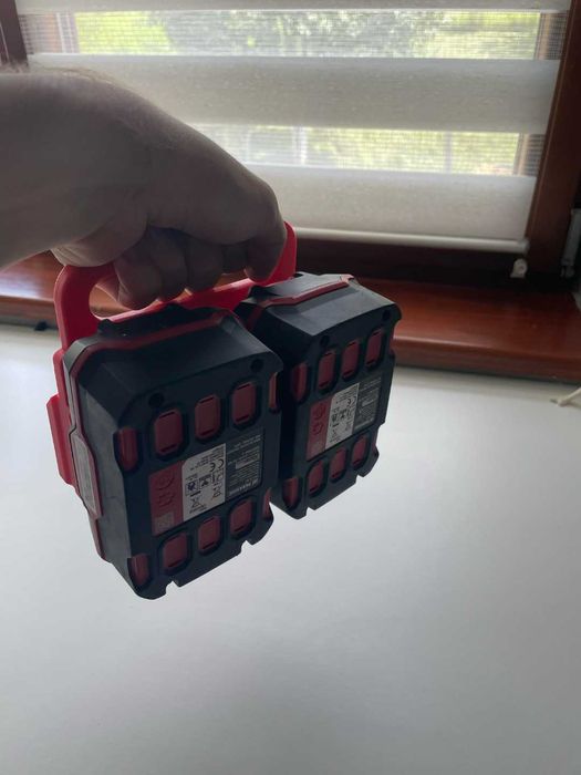 Uchwyt / Transporter na 4 Baterie PARKSIDE X20V - Organizer 3D