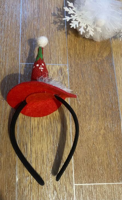 Новорічні обручі, капелюшок, сніжинка