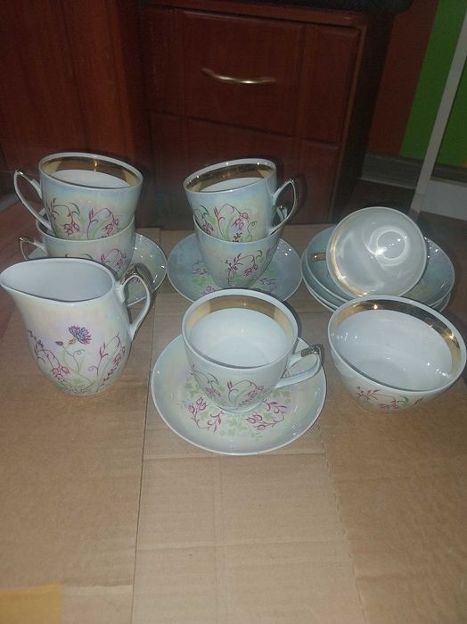 Serwis kawowy z Chodziezy lata 60te