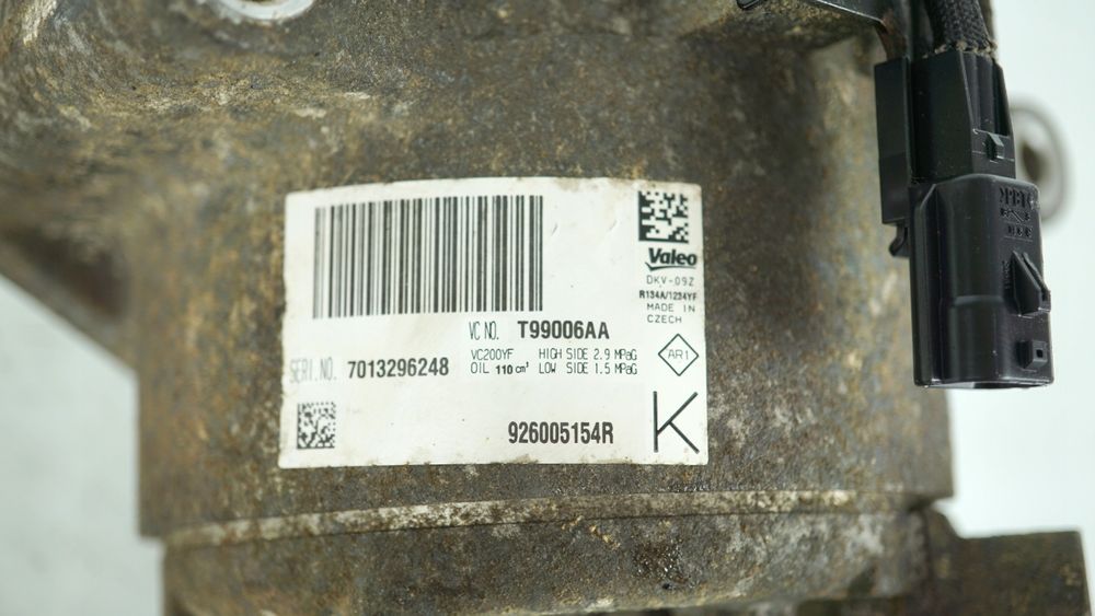 Компресор кондиціонера Renault / Dacia 1.5 dCi K9K Valeo, Чехія