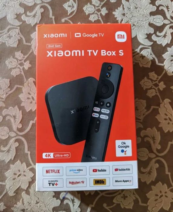 Смарт тб приставка Mi box S Смарт тв бокс ми бокс сяоми