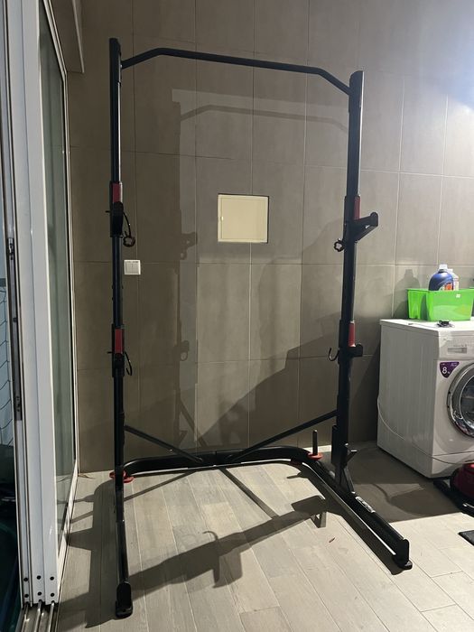 Rack musculação 500 decathlon