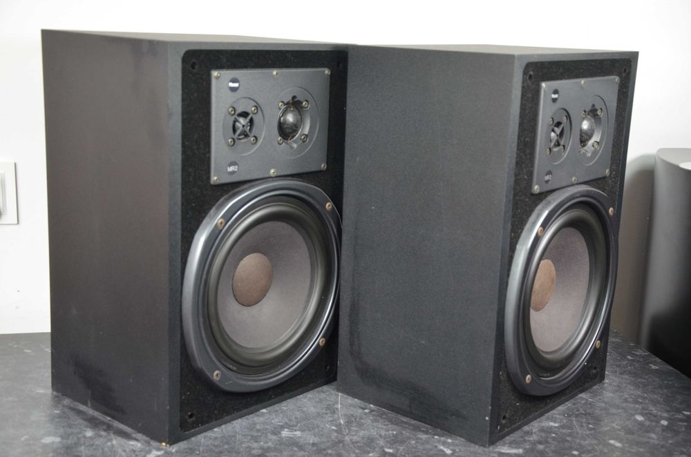 MAGNAT MIG-RIBBON 2A Kolumny podstawkowe stereo oryginalny stan okazja