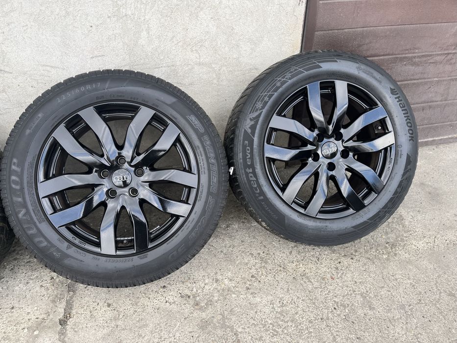 (282)Koła, Felgi 5x112 17 Audi a6, Tiguan, Czarne