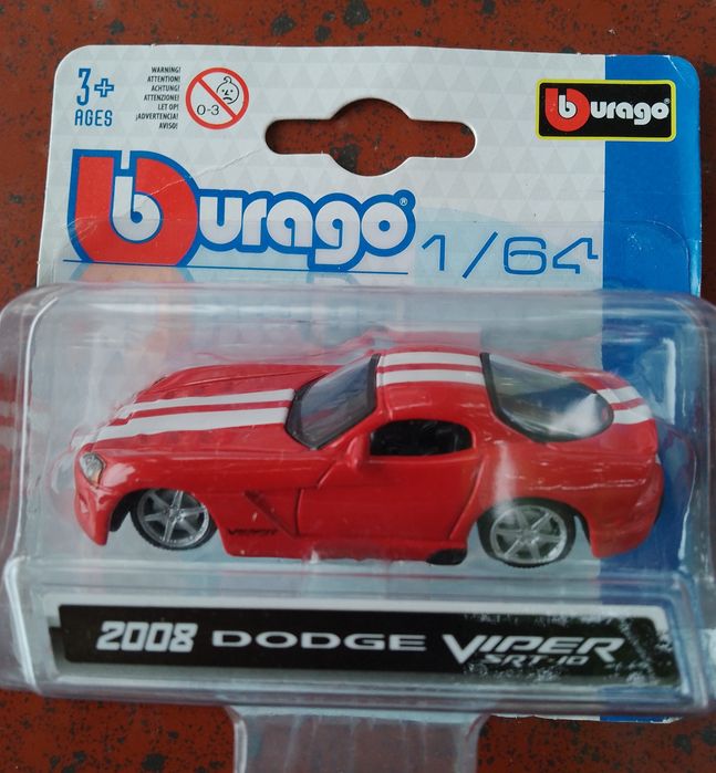Моделі автомобилей Burago 1/64