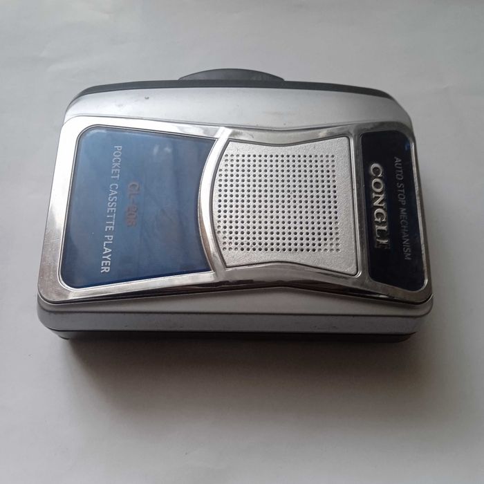 Плеєр касетний Congli CL-206 Диктофон магнітофон касетний