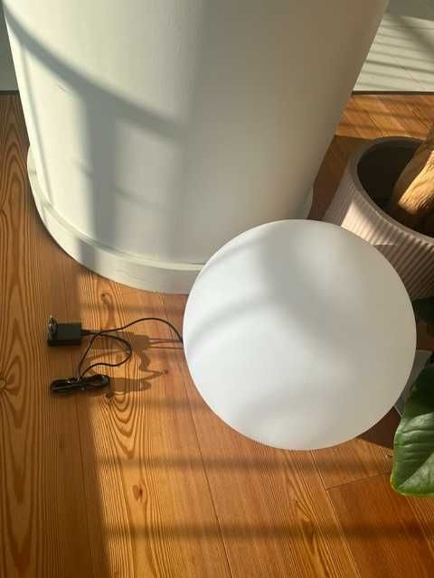 2 beautiful led globes with remote control