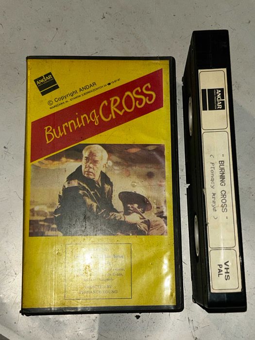 Kaseta VHS Burning Cross
