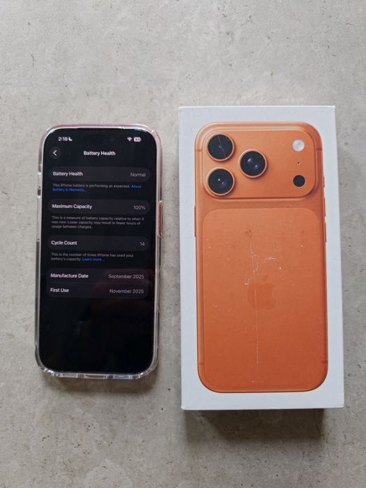 iPhone 17 Pro 1TB eSim, JAK NOWY!