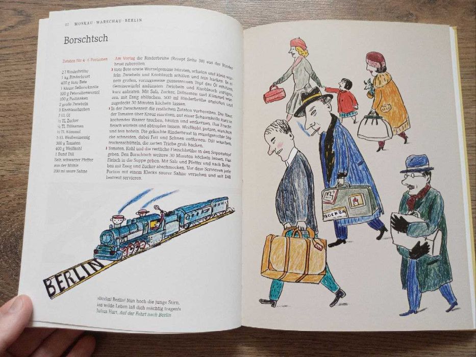 Книга про рецепти і місця у Берліні німецькою мовою