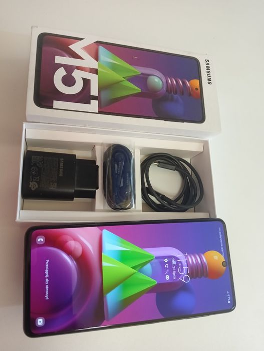 Samsung Galaxy M51, z dużą baterią 7000mah