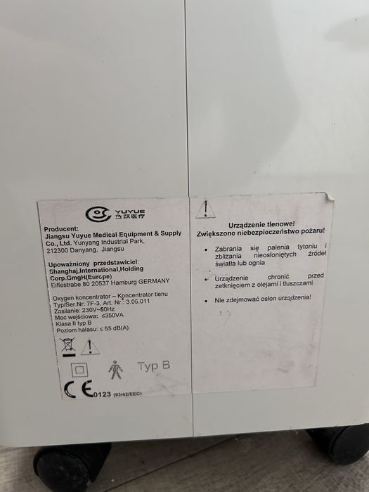 Koncentrator Tlenu 7F-3