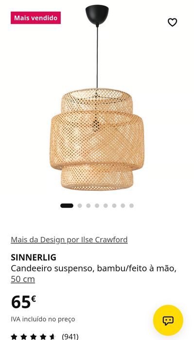 candeeiro bambo ikea
