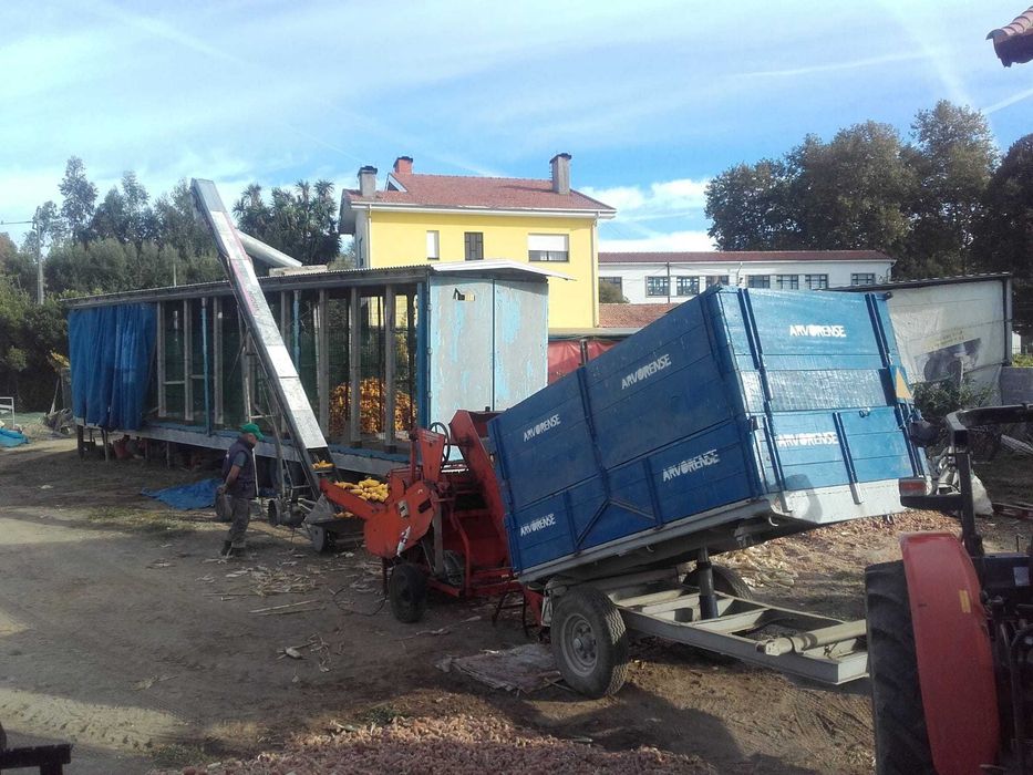 Maquina desfolhar espigas eletrica