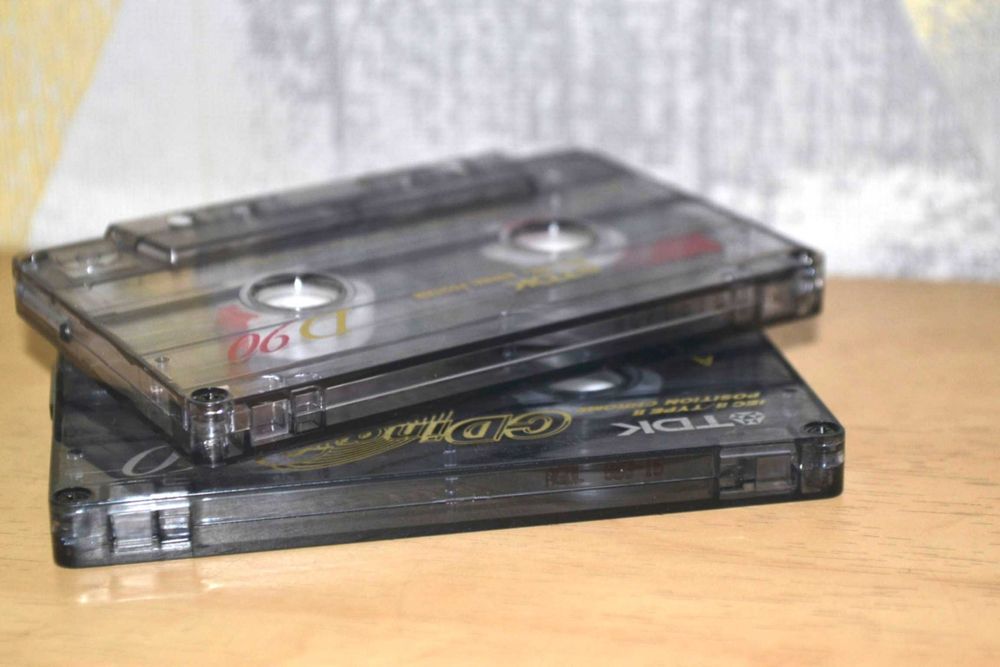 2szt. kasety magnetofonowe chrom CR TDK CDing2 60 i TDK D 90 kaseta