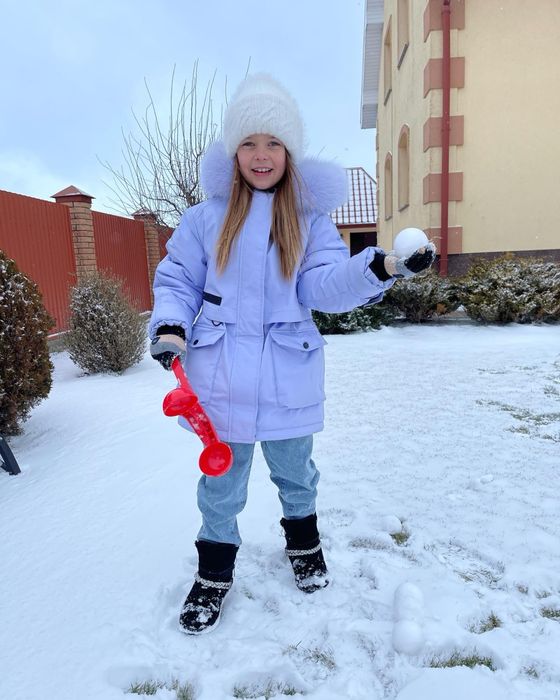 Куртка -парка для дівчинки