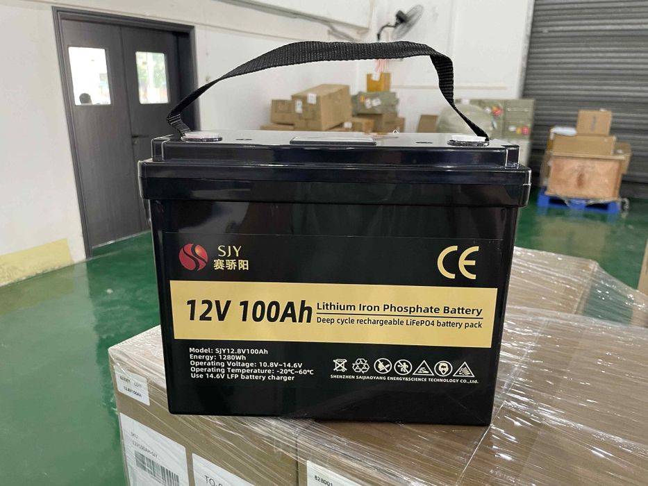 Акумулятори LiFePo4 SJY 12V100Ah