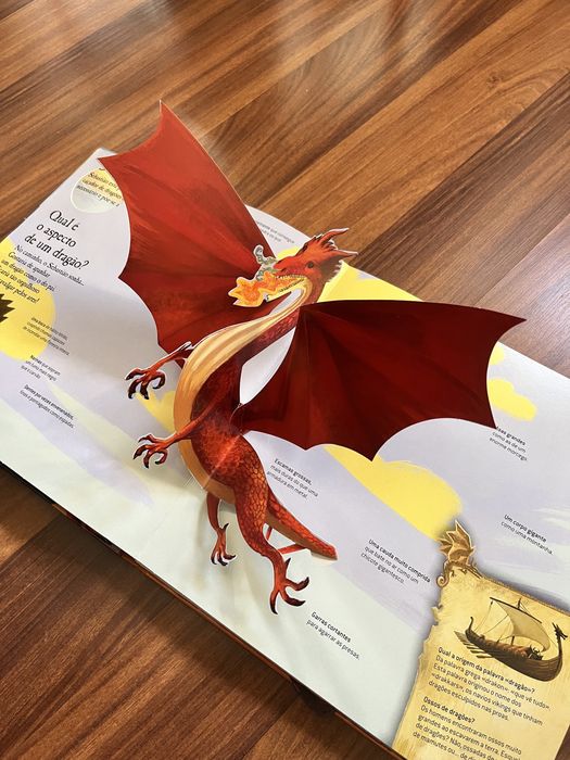 Livro interativo “Os Dragoes” (Edicare)