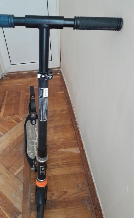 Двоколісний самокат Scale Sports Wild. Black (складна конструкція)